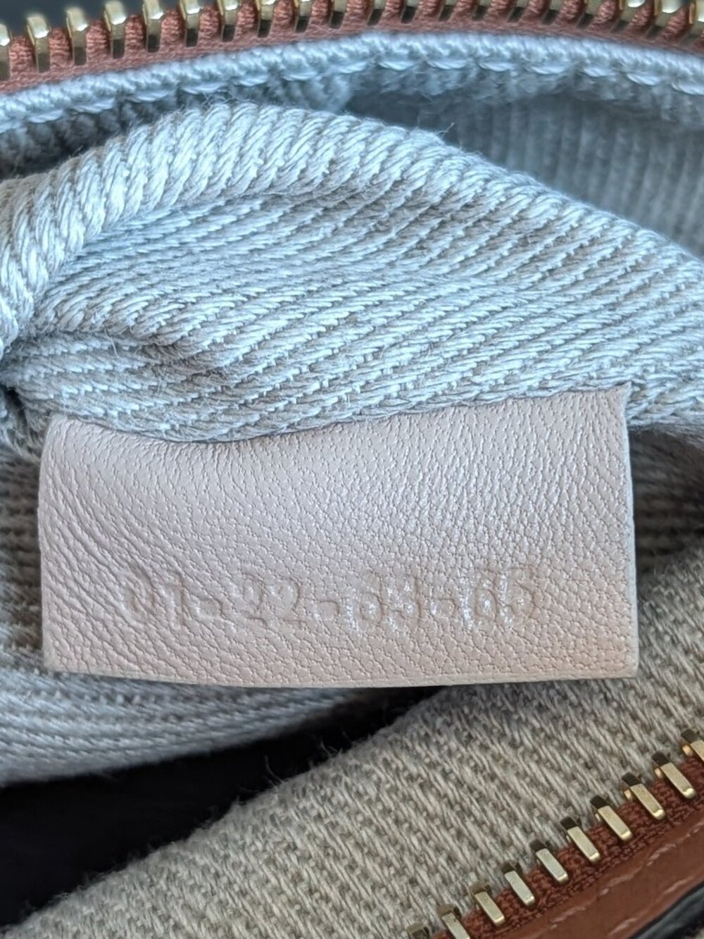 NWOT Chloe Small Marcie Bag Grained Leather in Tan - Picture 14 of 16